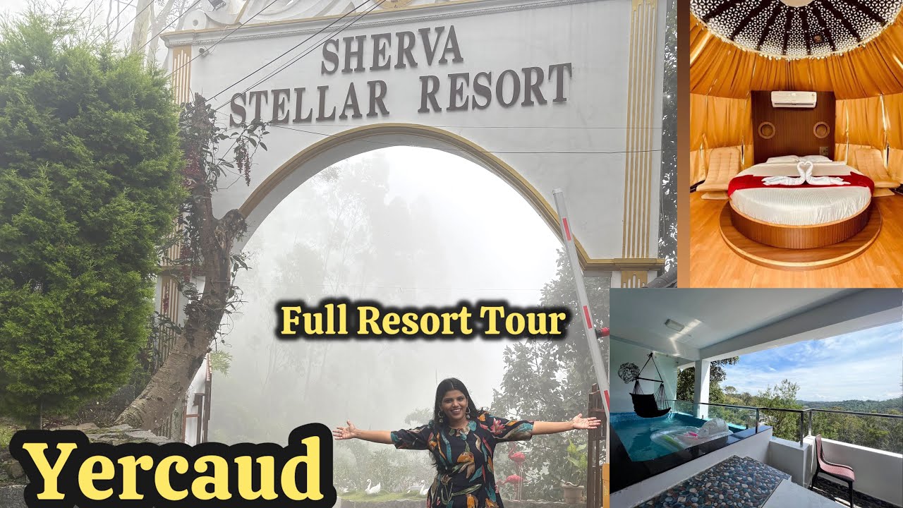 🏞️ Best Budget Resort in Yercaud| Our Stay at Sherva Stellar | Family Travel Vlog #yercaud #resort 