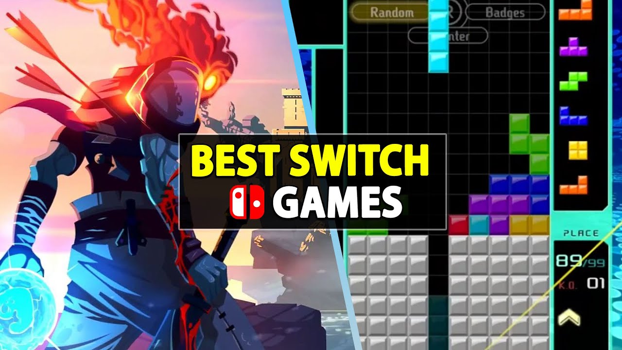 Best Games on Nintendo Switch - Dead Cells & Tetris 99 (YT Gaming Live Stream)