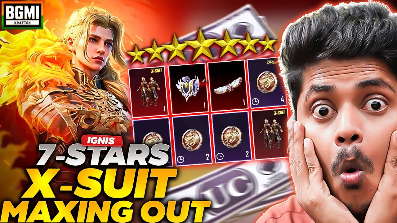 IGNIS X-SUIT CRATE OPENING GONE WRONG | 😭CRYING ON STREAM | AMR UPGRADE BGMI | Faroff
