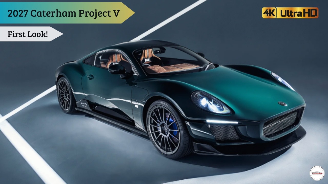 Первый взгляд на новый Caterham Project V 2027 года!