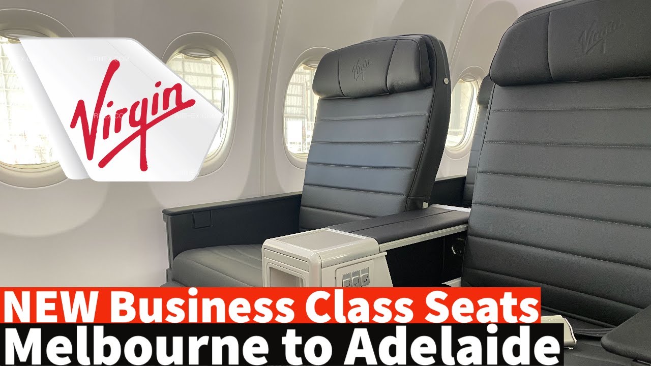 Virgin Australia’s NEW BUSINESS CLASS: Virgin Australia Melbourne to Adelaide B737 Trip Report