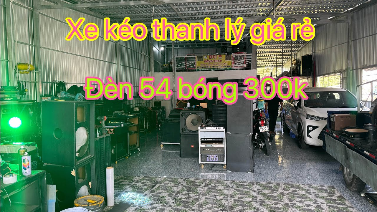 29/1/2026 xe kéo thanh lý giá rẻ. Đèn 54bóng 300k lh 0397032422