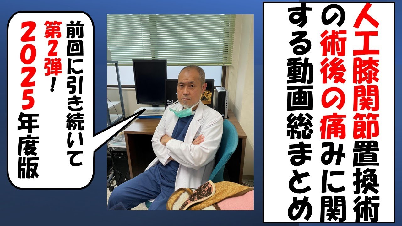 これまでの人工膝関節置換術に関する痛みについての総まとめ2025年度