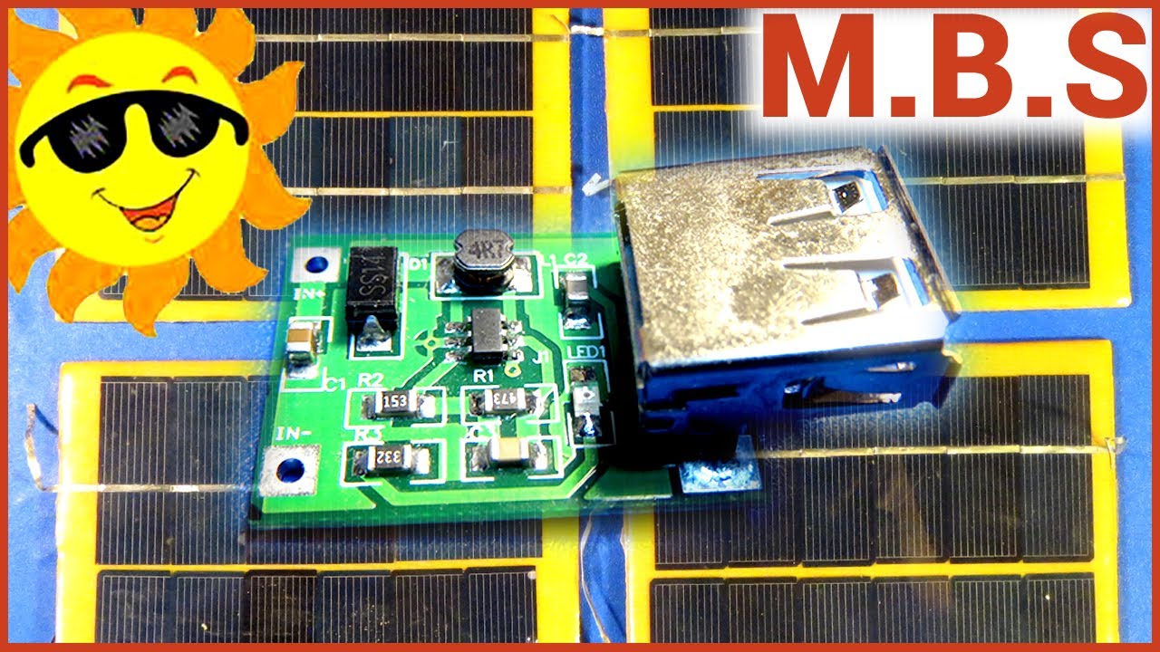 Солнечная панель для зарядки телефона. Самодельная зарядка