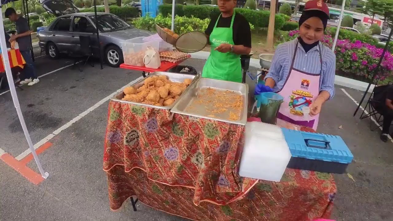 POV Jalan-Jalan Bazar Ramadan Cyberjaya 🇲🇾 | Street Mall Ramadan Bazaar 2026