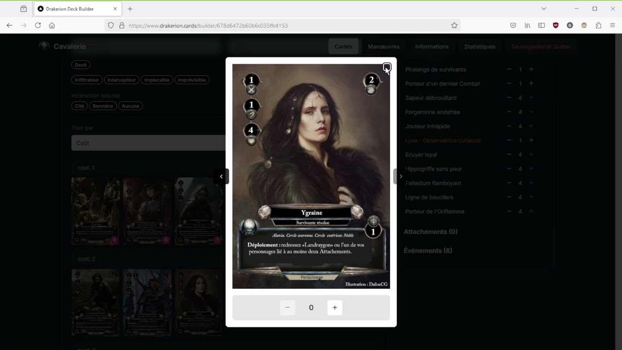 DRAKERION - Du Starter TYR vers un deck cavalier