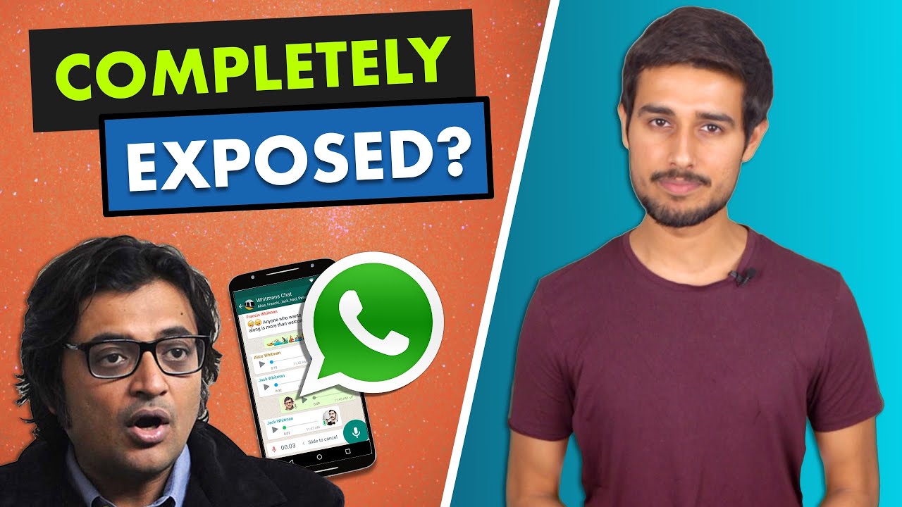 Arnab Goswami WhatsApp Chat Leak |&nbsp;Explained by Dhruv Rathee