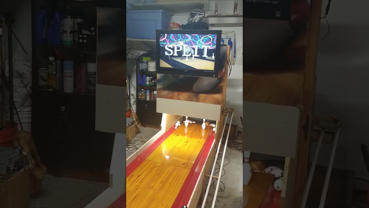 I built a $500 mini bowling lane