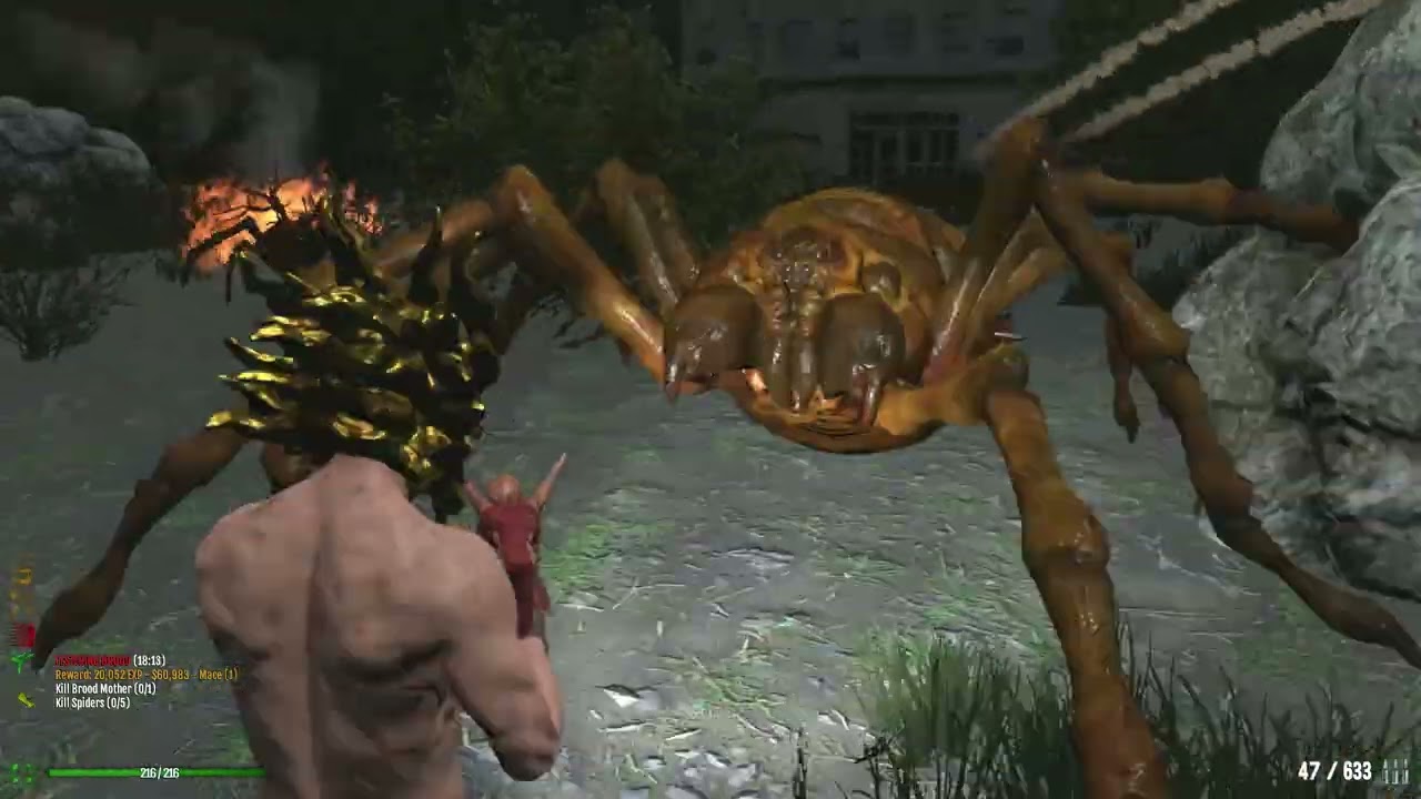Dead Frontier 2 Corpse Destroyer and Reaver's Reach (New Broodmother with Mini's)