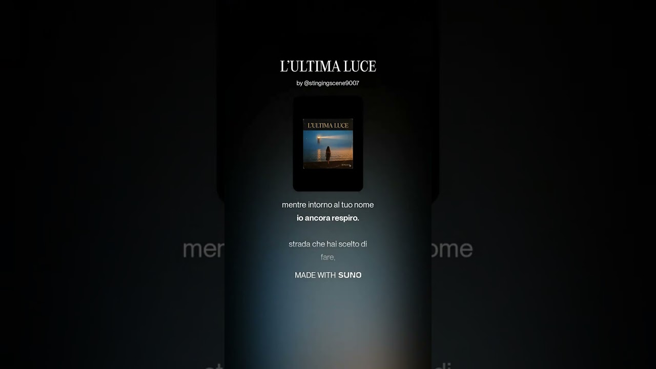 L’ULTIMA LUCE