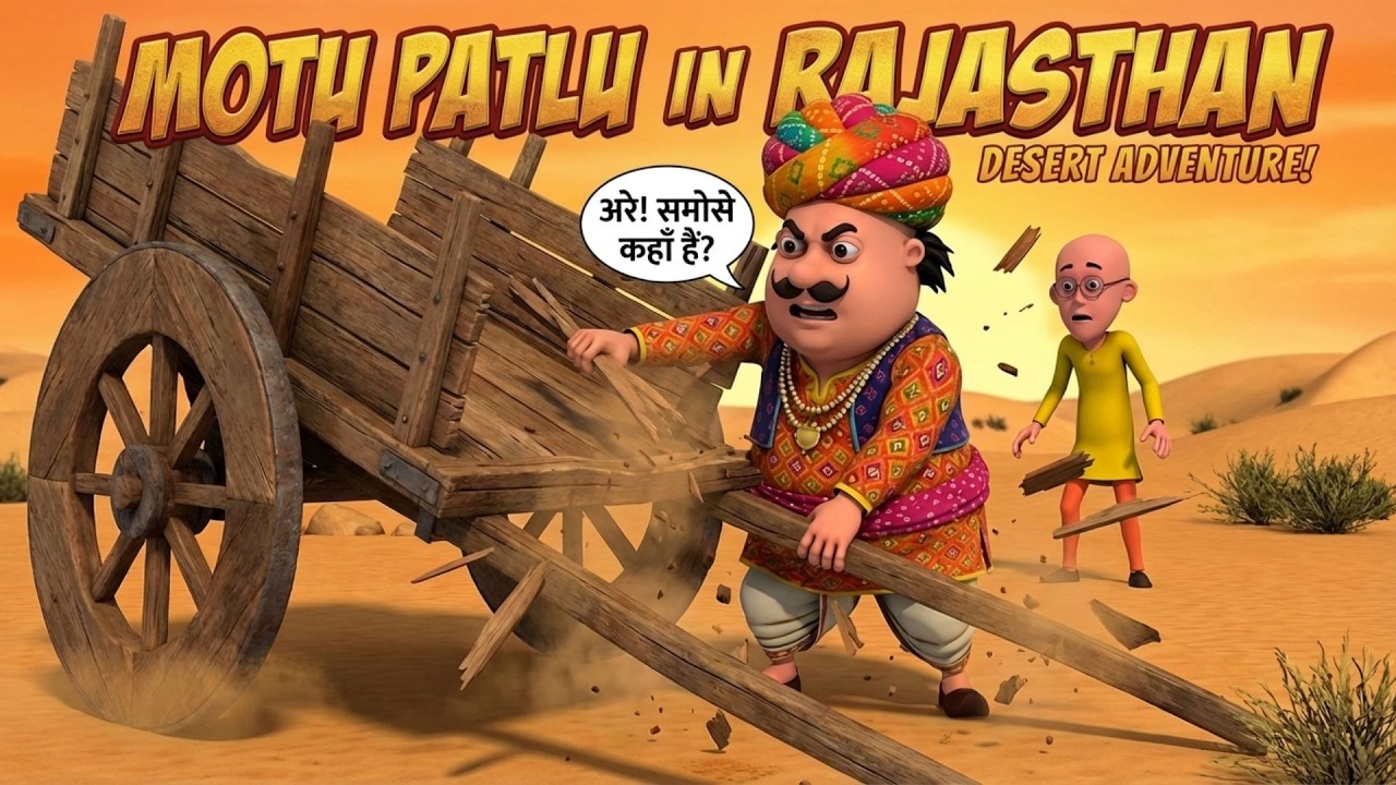 किस राह पर चल दिया है Motu? | Motu Patlu Rajasthan Special | Motu Patlu | मोटू पतलू