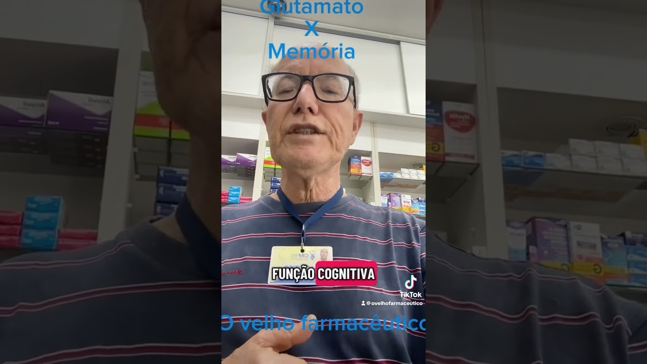 Glutamato X mem&oacute;ria #glutamato #nmda #memoria #topiramato 