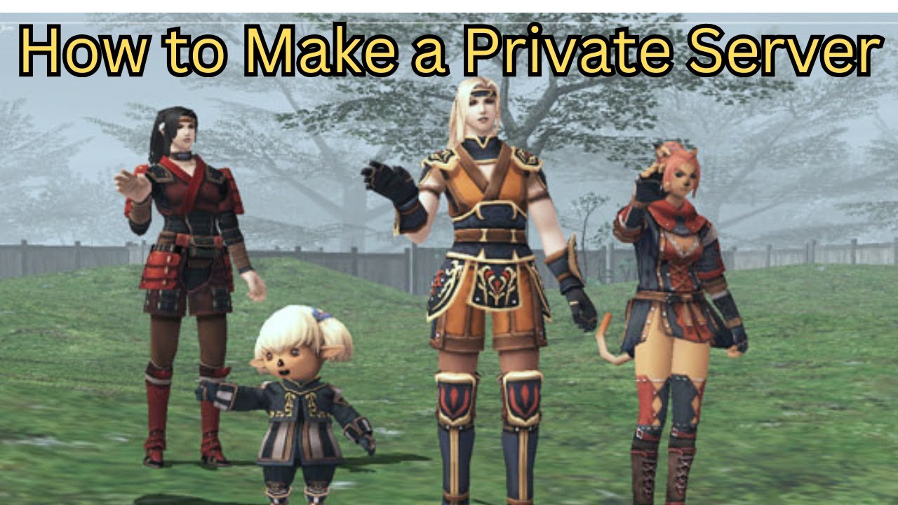 How to Make a Final Fantasy XI Private Server