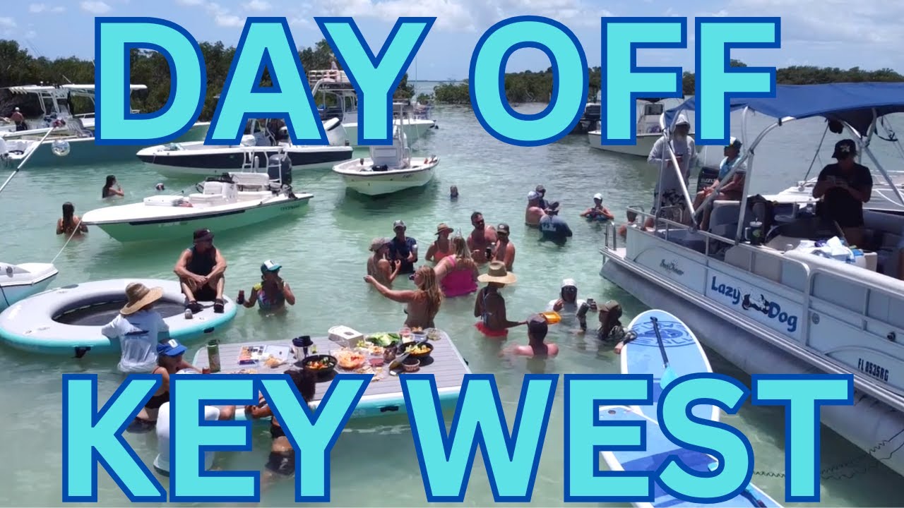 Day Off In Key West, Florida To The Sandbar