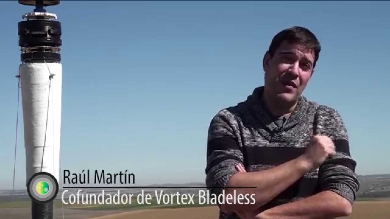 Aerogenerador sin palas de Vortex Bladeless