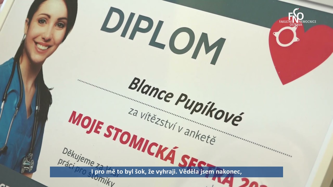 Stomickou sestrou roku je Blanka Pupíková z FNO