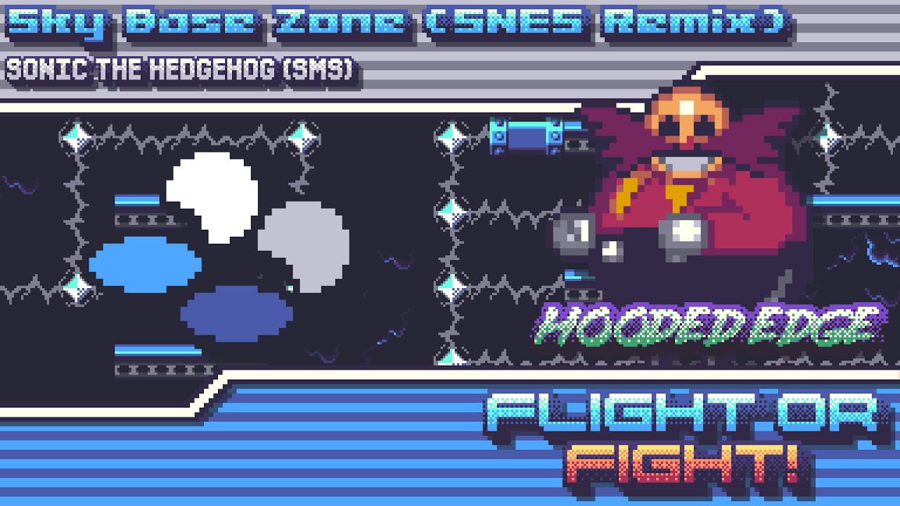 Sonic the Hedgehog (SMS) - Flight or Fight! ~ Sky Base Zone (SNES Remix)