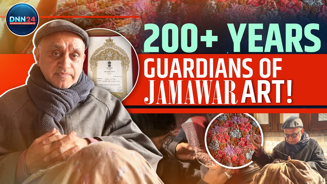 Saving Kashmir’s Handwoven Heritage, The Beigh Family’s Sozni Mastery | Jamawar Art