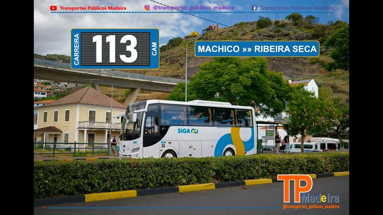 Carreira 113 Ribeira Seca [ Machico - Ribeira Seca ] - Temsa MD-7