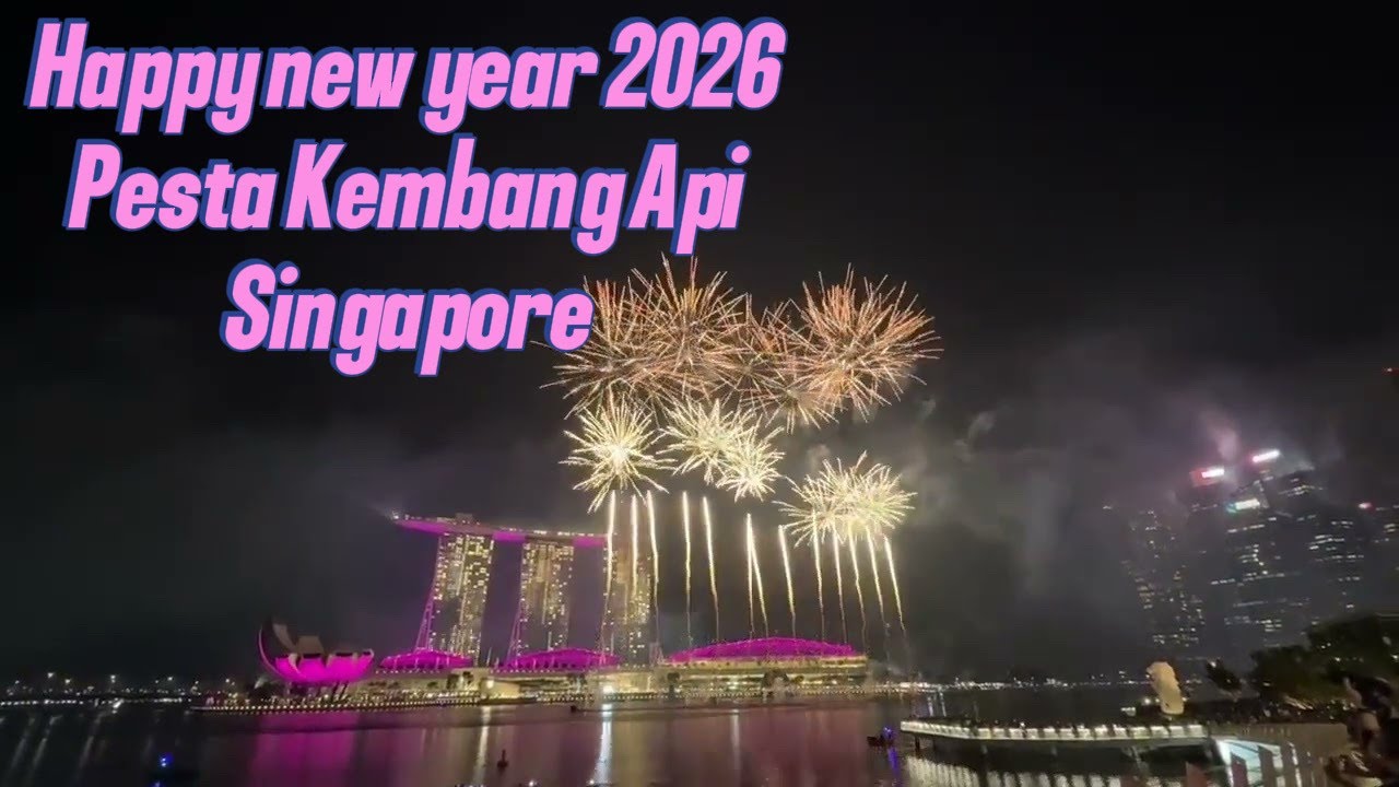 Happy new year 2026 from singapore