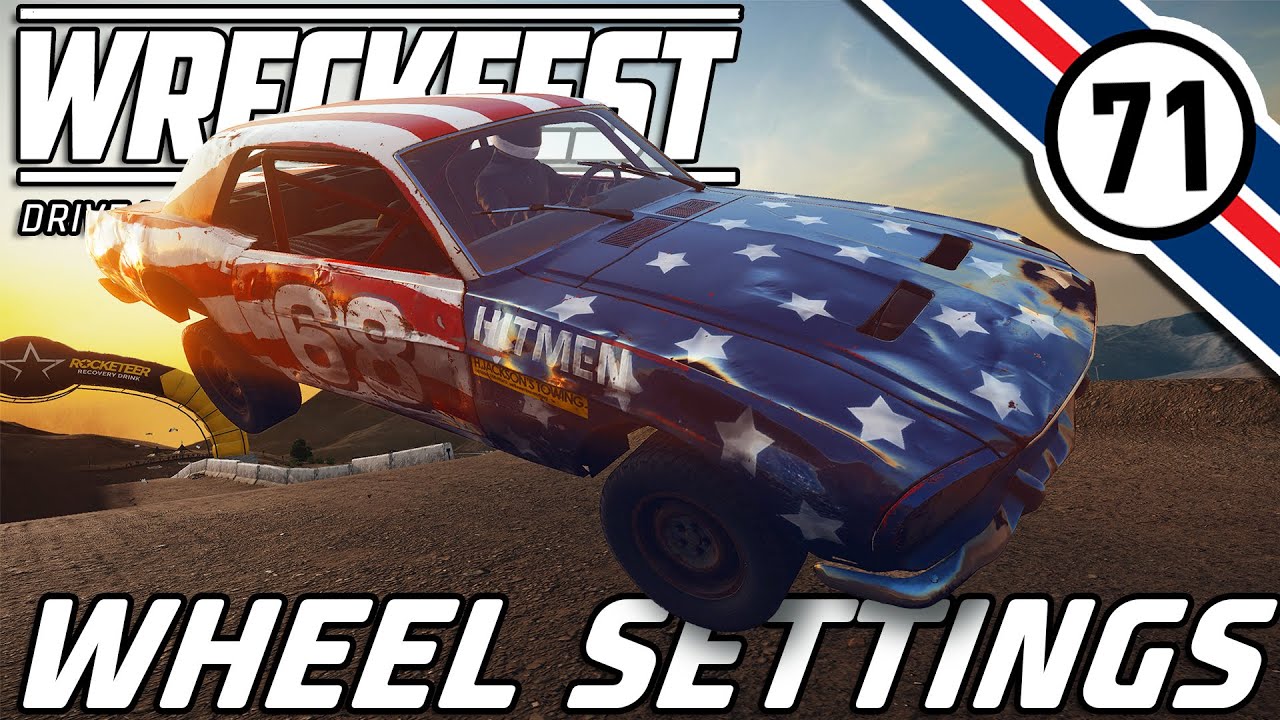 Настройки руля и игровой процесс WRECKFEST для PS5 — работает с Thrustmaster, Logitech или Fanatec