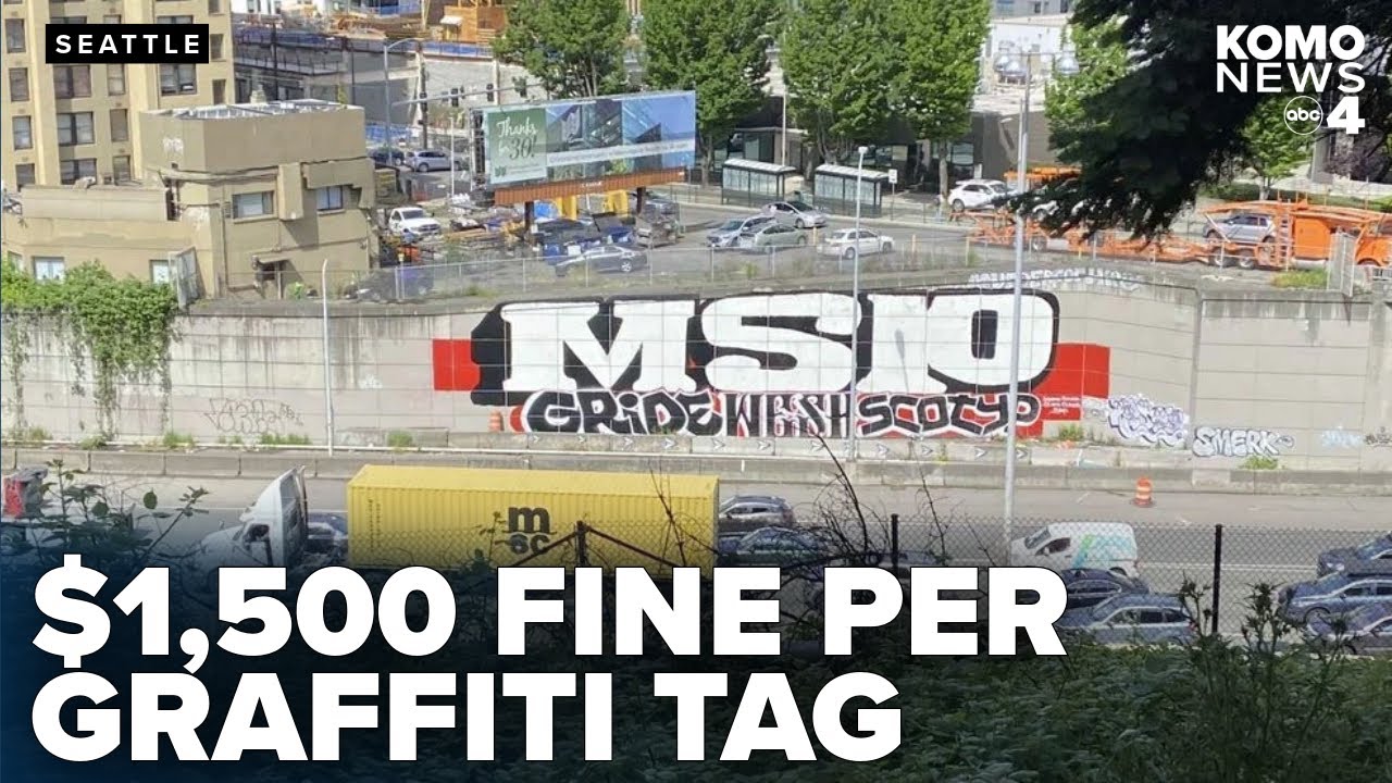 Seattle targets prolific taggers with new graffiti ordinance lawsuits: Up to $1.5K per tag
