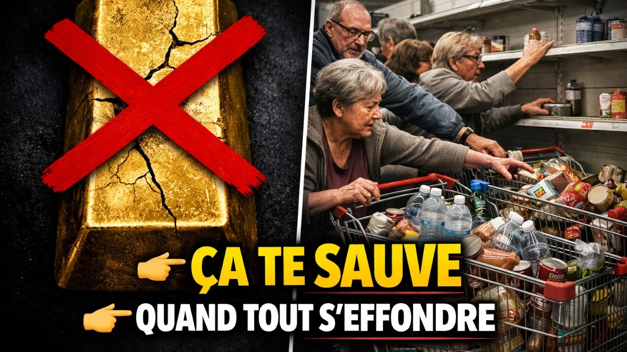 ⚠️ Ces 10 choses vaudront PLUS QUE L'OR le jour où tout s'effondre.
