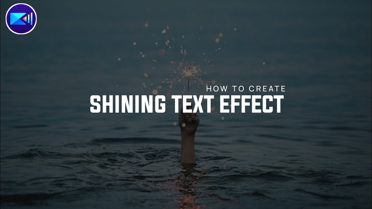 Shining Text Effect In Powerdirector ⚡