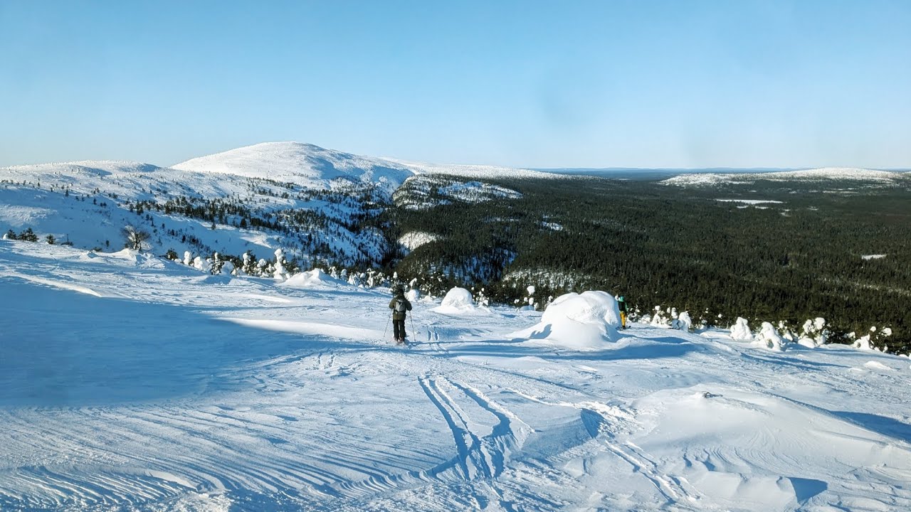 Pyhä ski touring spring 2024