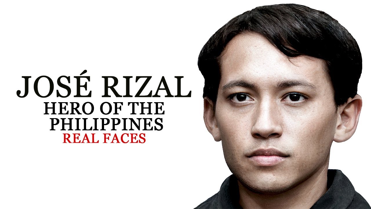 José Rizal - Real Faces - The History of the Philippines