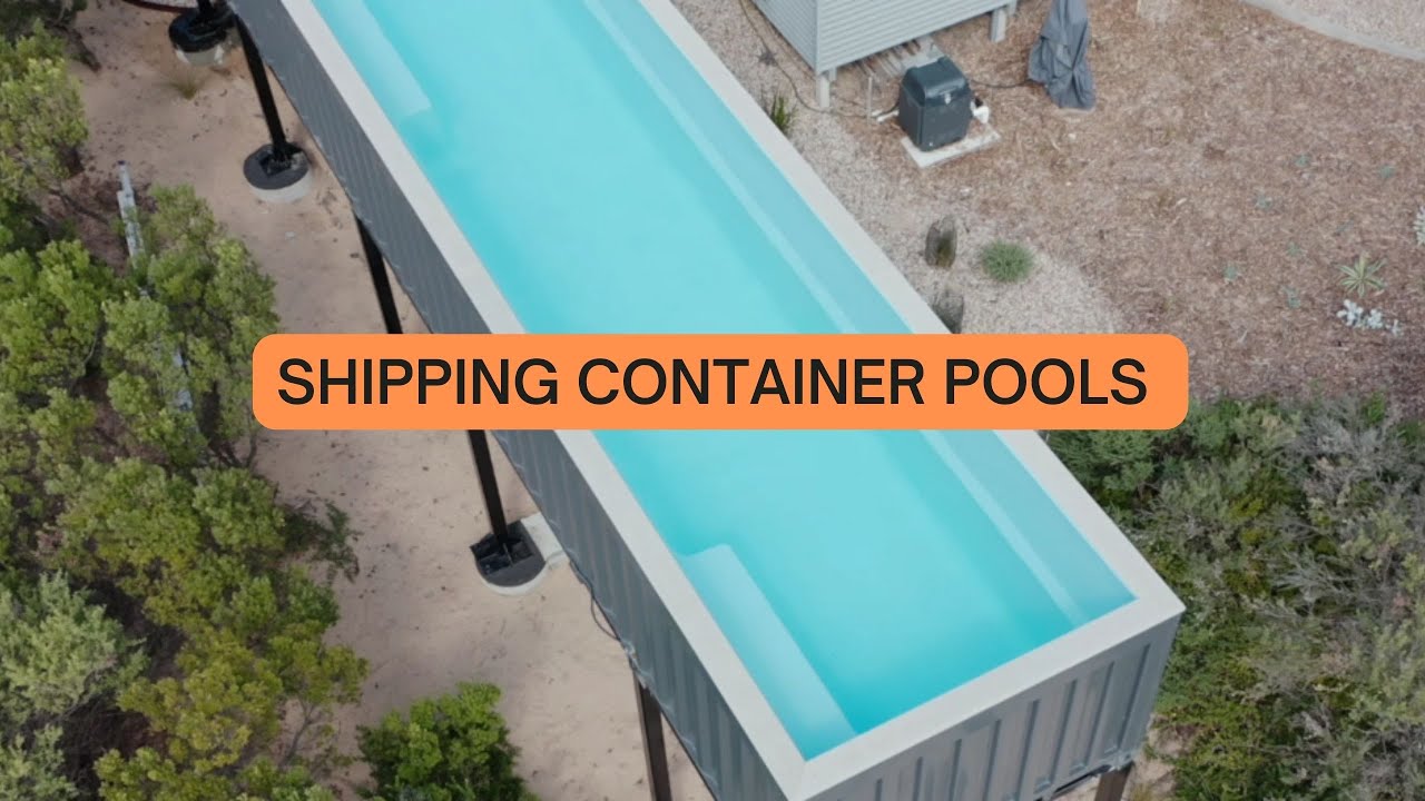 Shipping Container Pools featured on Australia's Best Pools