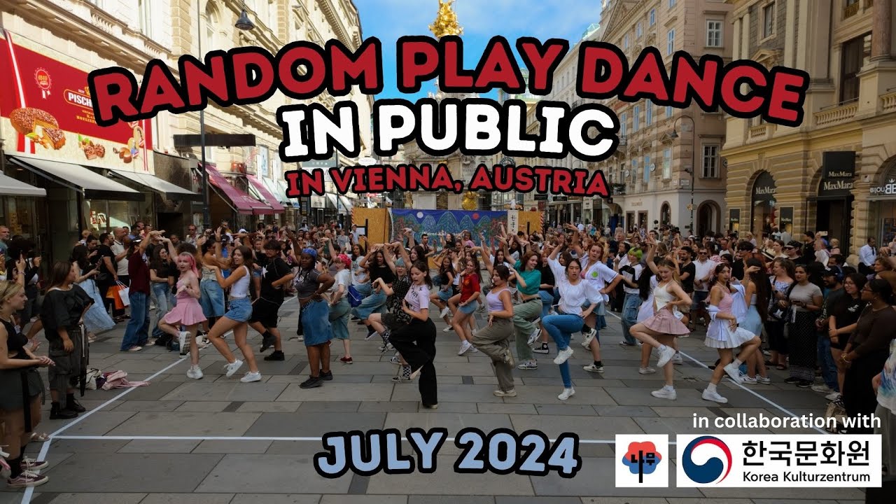 [K-POP IN PUBLIC] - RANDOM PLAY DANCE IN VIENNA, AUSTRIA [랜덤플레이댄스] [RPD] [JULY 24] [PESTSÄULE]