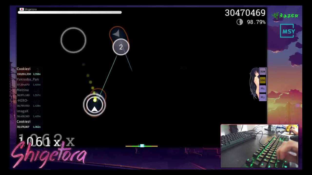 Cookiezi | xi- blue zenith +HD, HR Choke