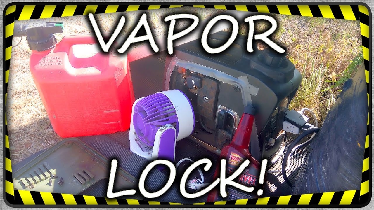 How To PREVENT VAPOR LOCK In Your GENERATOR, Small Engines, And Carbureted Classic RV Or VAN!