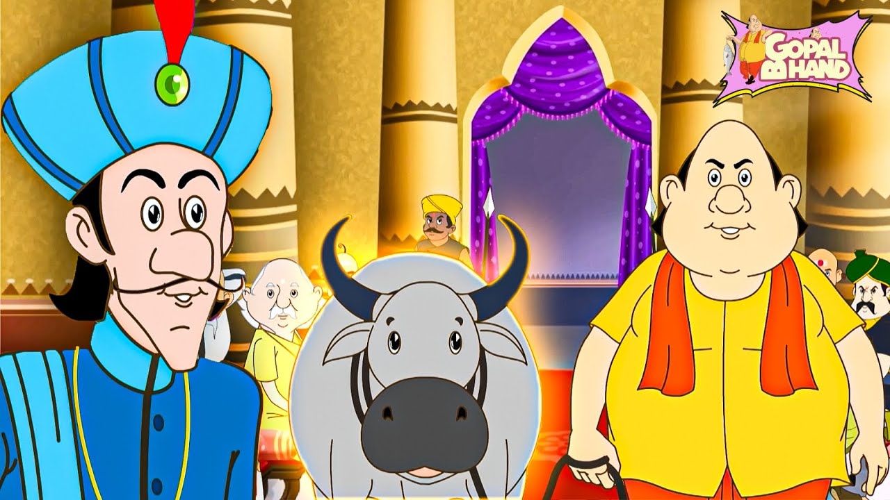 Fish hook mystery! | Gopal's Funny Trick On The Raja | Gopal Bhand Bengali 😄👑