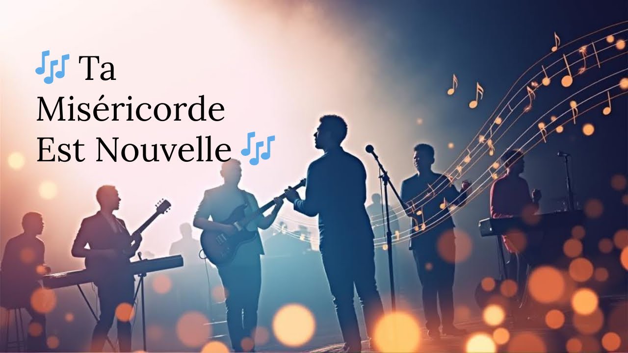 🎶 Ta Mis&eacute;ricorde Est Nouvelle 🎶 #DieuDeMis&eacute;ricorde#ChantChr&eacute;tien#AmourDeDieu#Esp&eacute;rance#Mis&eacute;ricorde