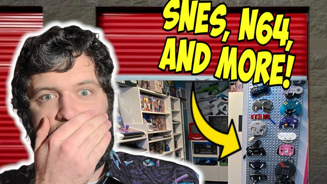 Massive Video Game Stash Found in Abandoned Storage Unit!