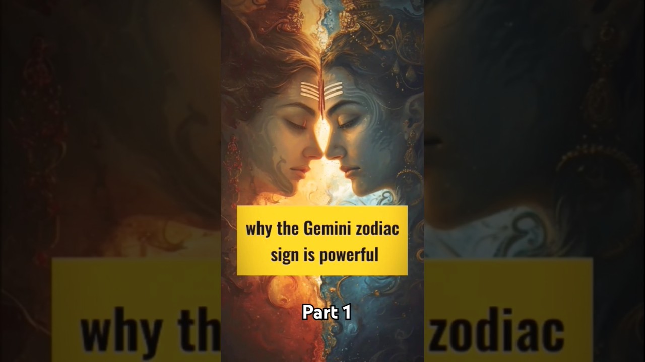 Why The Gemini Zodiac Sign Is Powerful #astrology #horoscope #zodiac  #gemini #shorts