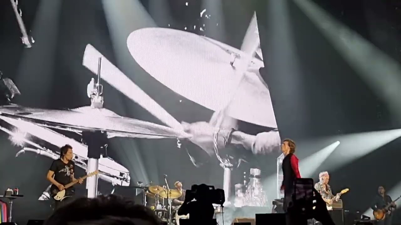 Rolling Stones - Paint it, Black, Stockholm 2022 07 31
