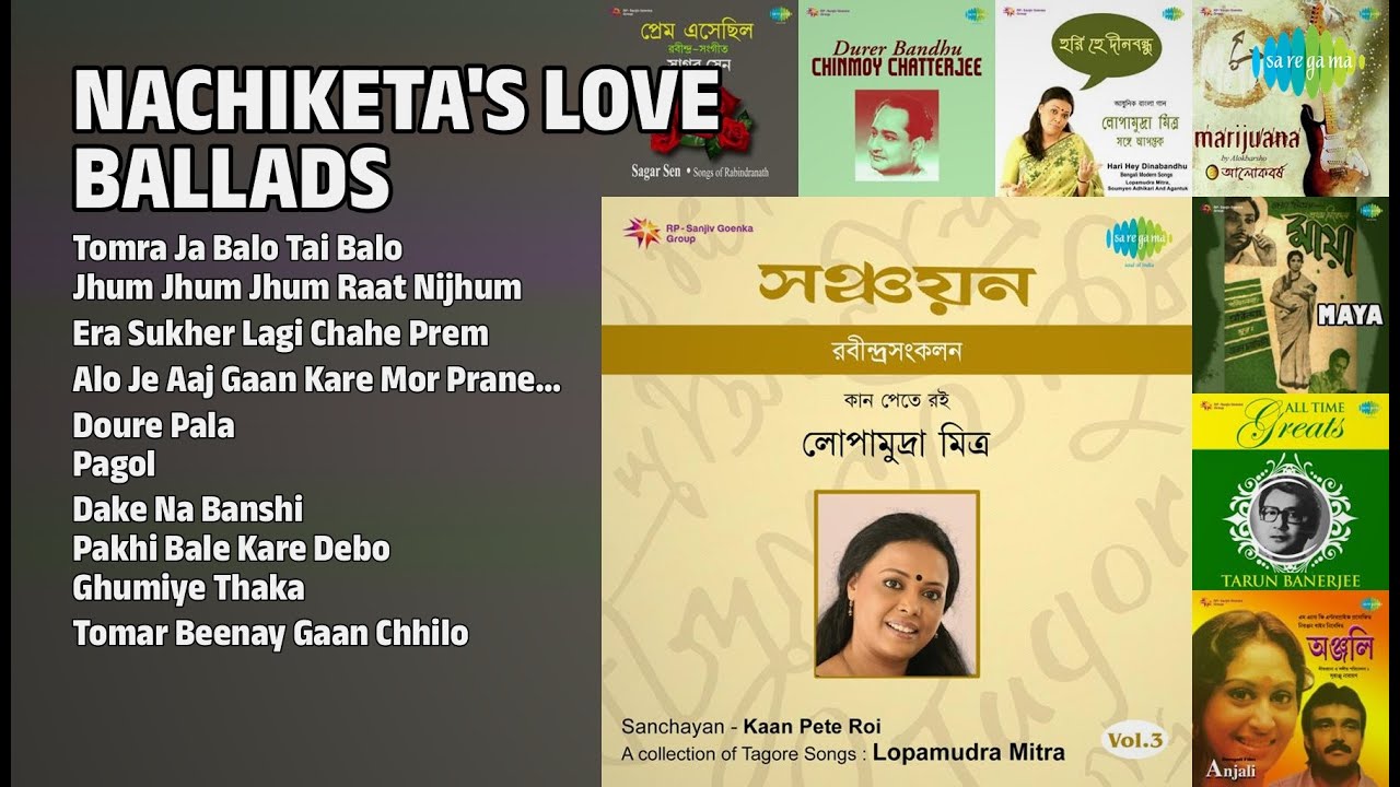 নচিকেতার সেরা ভালোবাসার গান | Nachiketa Chakraborty Songs | Tomra Ja Balo Tai Balo