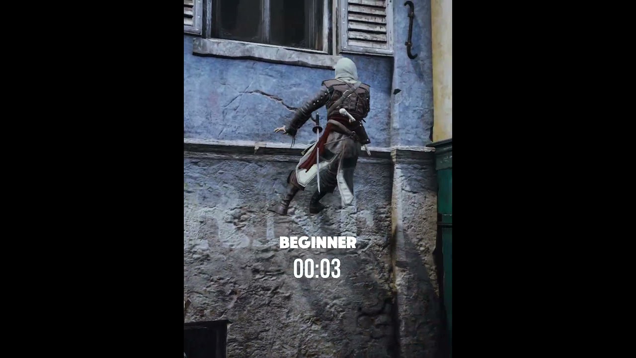 Noob vs Legend Assassins Creed Parkour