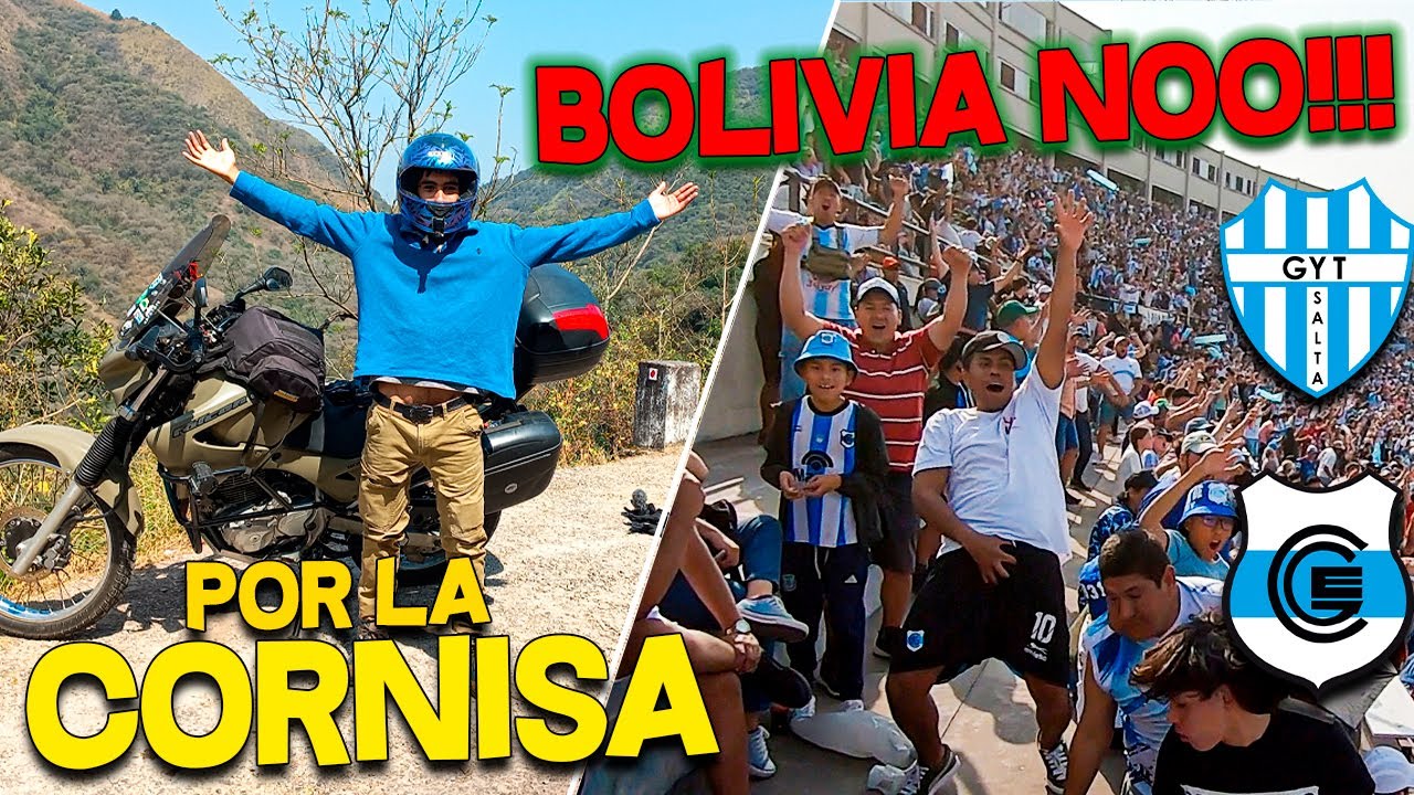 A JUJUY EN MOTO PA INFILTRARME EN EL CLÁSICO DEL NORTE | GyEJ 2 GyT 0