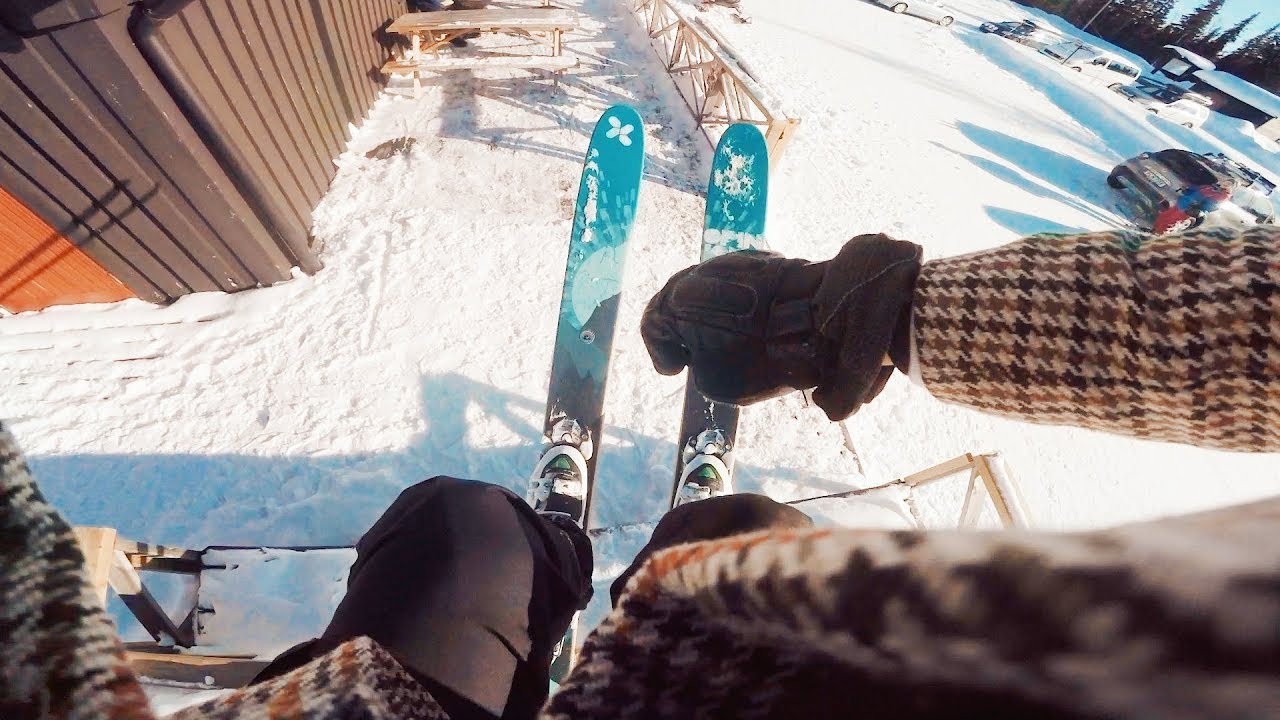Back on the skis in Borgafjäll