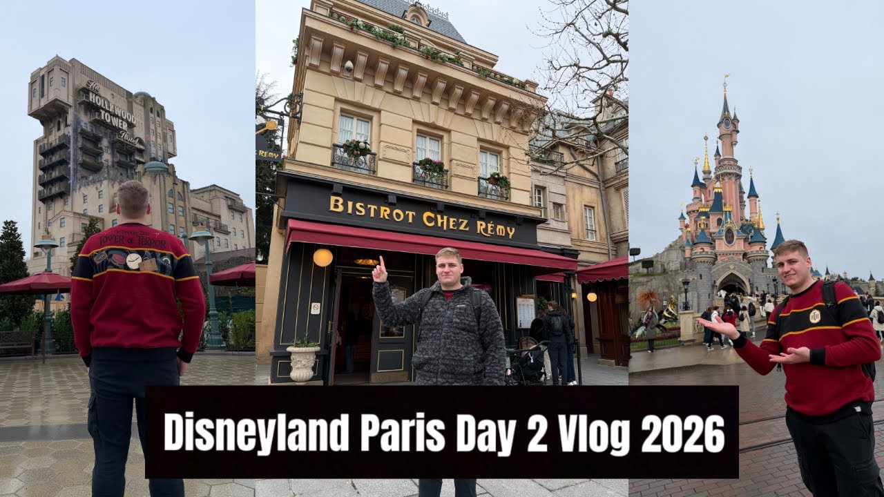 Disneyland Paris Day 2 Vlog 2026|| My New Favourite Dark Ride?!?!?