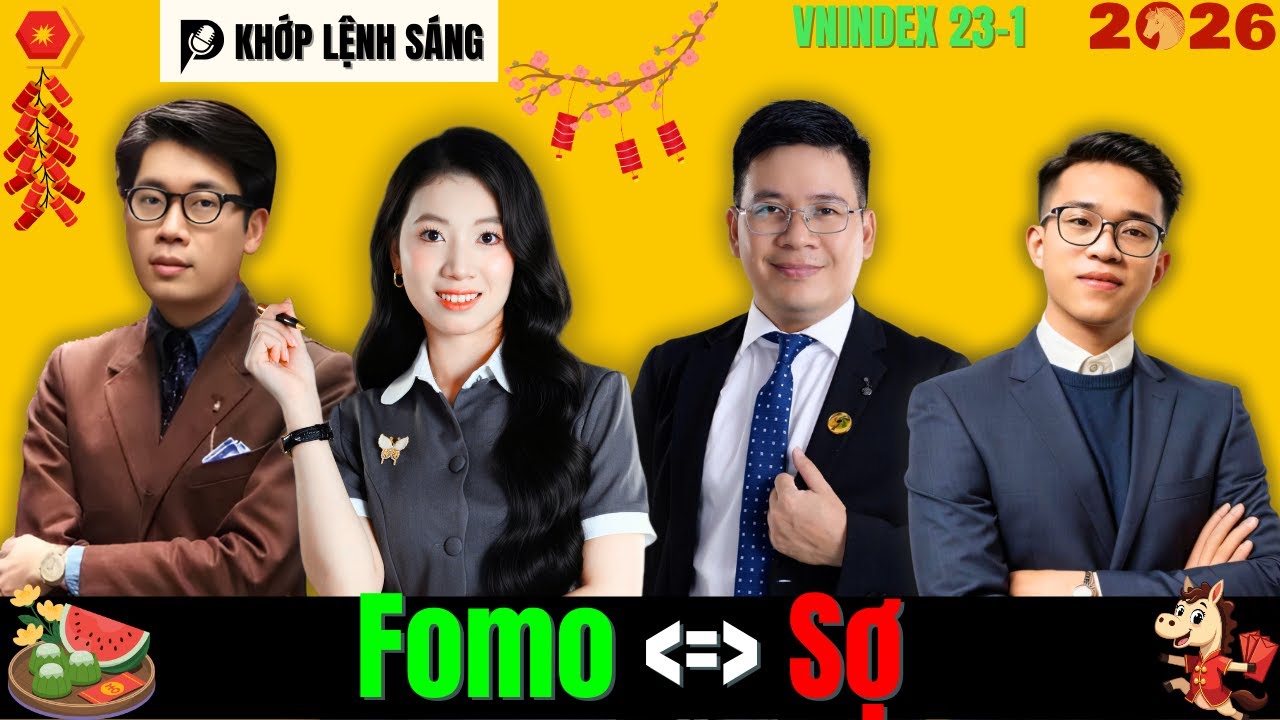 VNIndex Khớp Lệnh: Fomo Rồi Sợ, Sợ Rồi Fomo! | Phân Tích Thị Trường