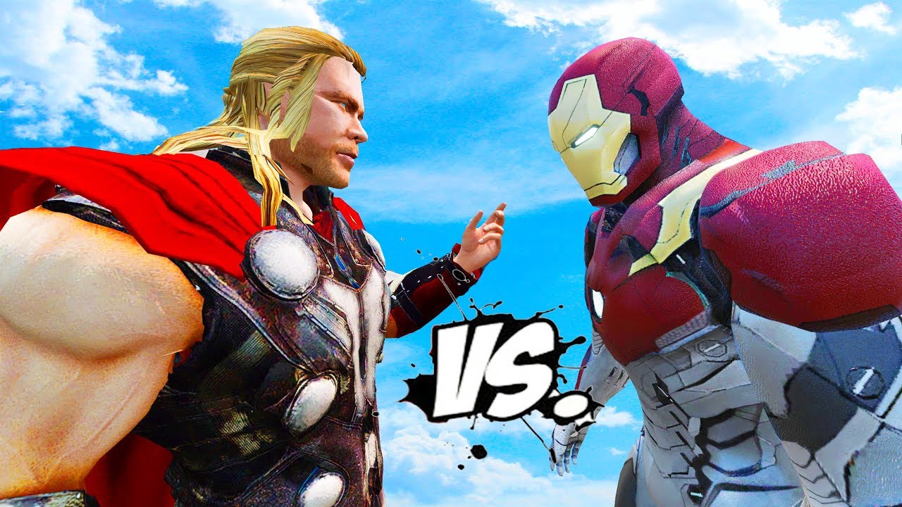 Thor VS Iron Man (Mark 47) - Epic Superheroes Battle