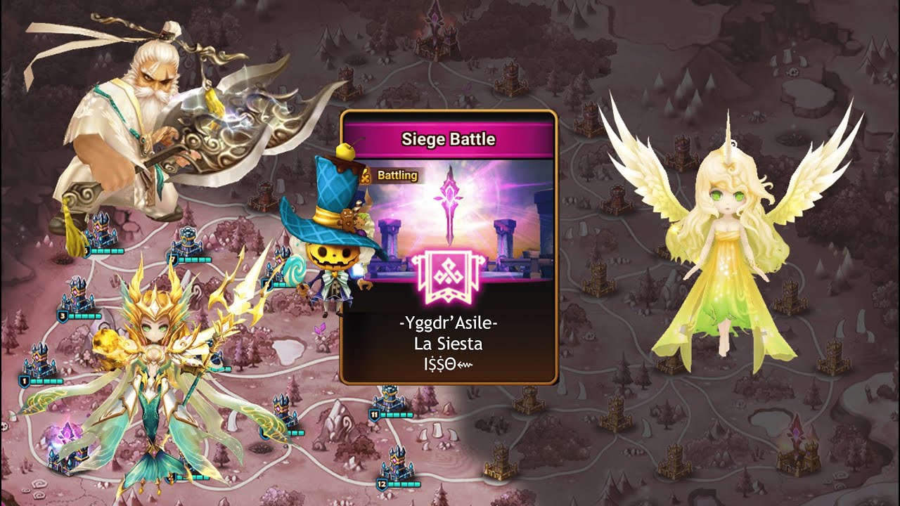 Une 4nat insupportable que l'on va avoir pendant 2 mois... - Siege Battle vs La Siesta et IṨṨΘ⇜