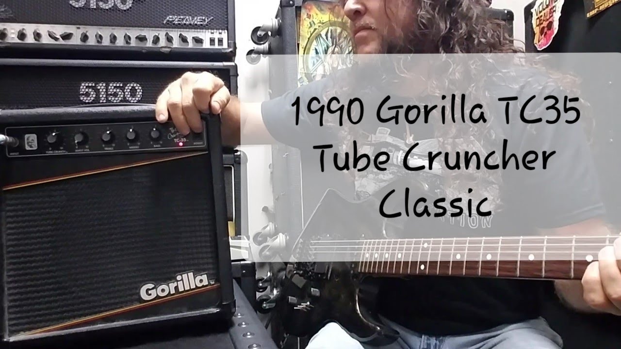 1990 Gorilla Tube Cruncher Classic combo amp for $30!