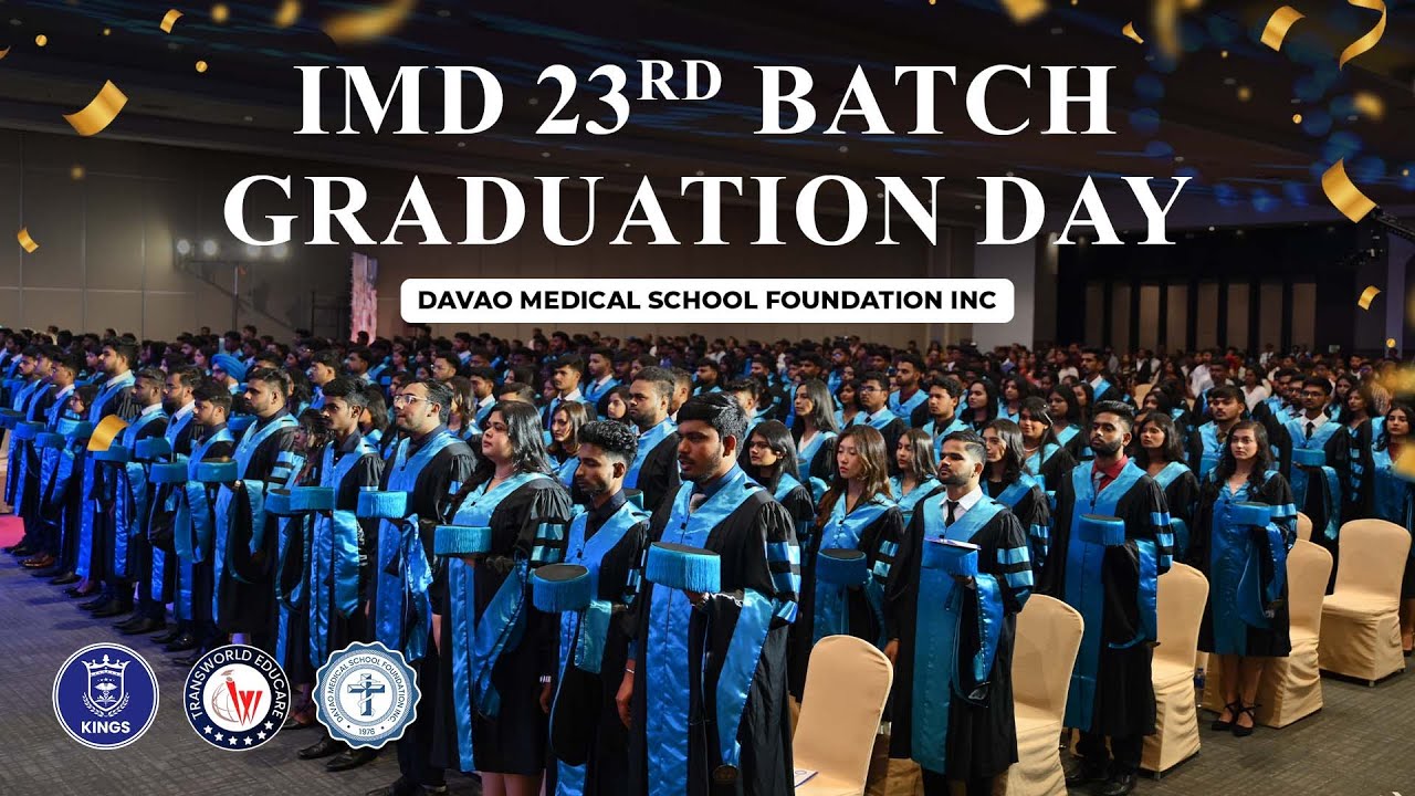 Indian MBBS Students in the Philippines | DMSF Graduation 23rd Batch IMD #philippines #mbbs
