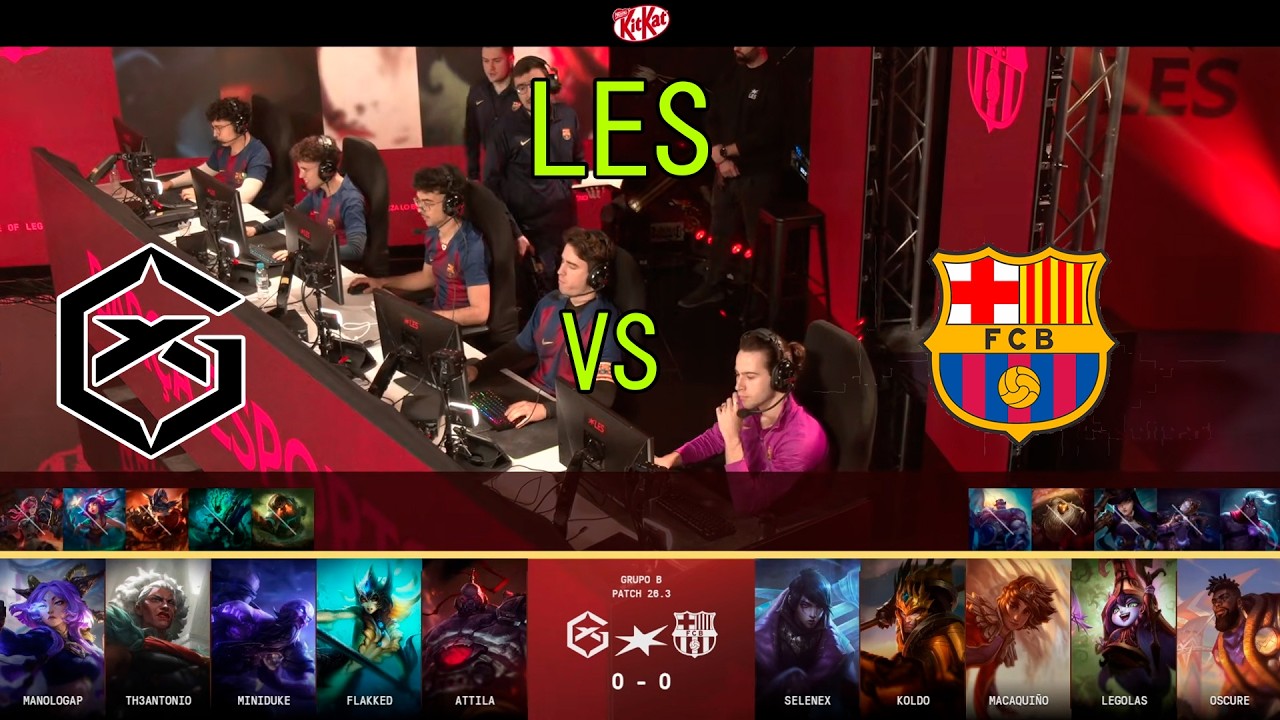 GIANTX Itero vs Barsa Esports – Análisis del draft | LES / Jornada 1 Partido 3